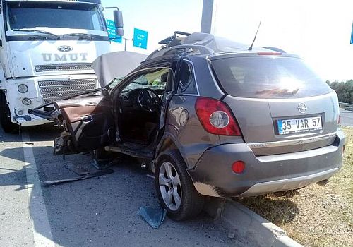 İzmir'deki kazada emekli tümgeneral hayatını kaybetti