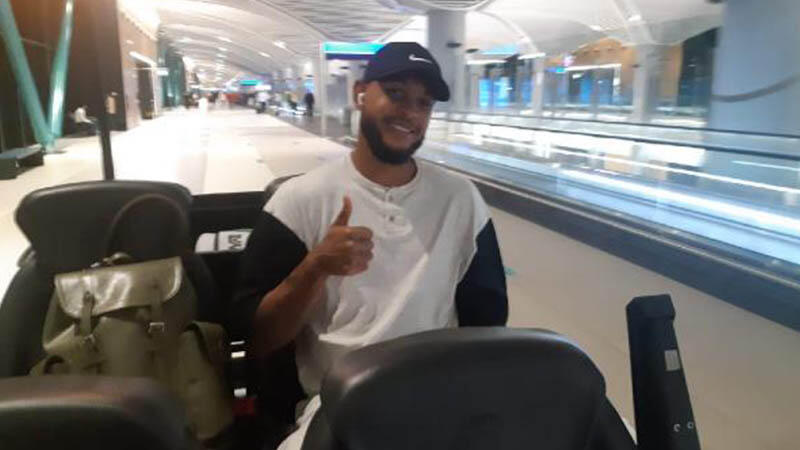 Joshua King, İstanbul'a geldi ve ilk açıklamasını DHA'ya yaptı