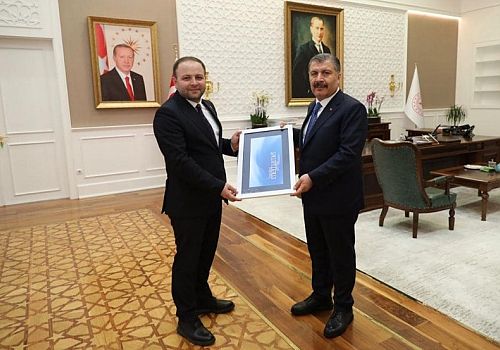 Kaan Koç Ardahan’ın sağlık alanında ki ihtiyaçları ve taleplerini Bakan a iletti.