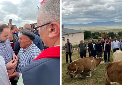 Kaan Koç, Bakan Yardımcısını köylere götürdü 
