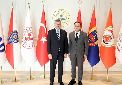 Kaan Koç’tan İçişleri Bakanı Mustafa Çiftçi’ye Hayırlı Olsun Ziyareti