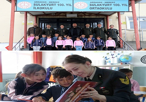 Kalem Tutan Minik Eller, Süngü Tutan Dev Yüreklere Dokundu: Ardahan'da Mektup Kardeşliği