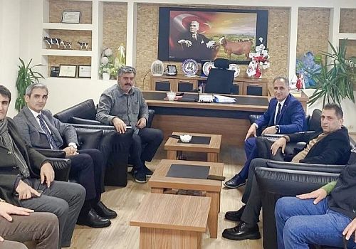 Kars, Ardahan İl Tarım Müdürleri Damızlık ve Sığır Yetiştiricileri Birliği'ni ziyaret etti