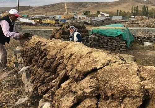 Kars'ın köylerinde kış hazırlığı