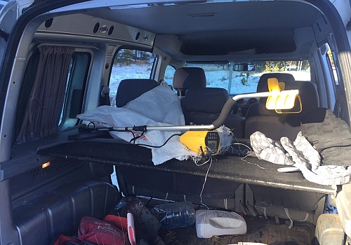 Kars'ta kaçak kazı yapan 5 kişi suçüstü yakalandı