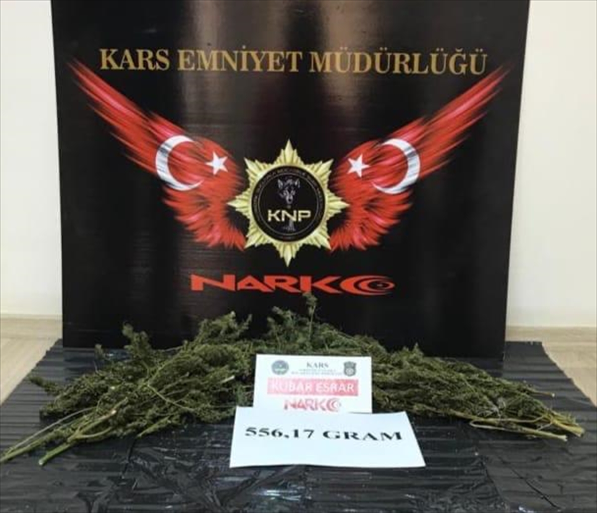 Kars'ta uyuşturucu operasyonu