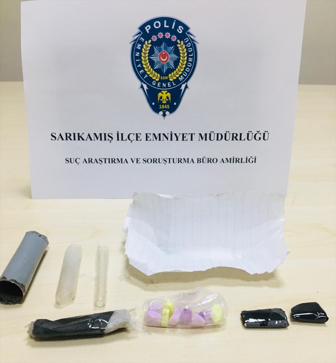 Kars'ta uyuşturucu ticareti yaptığı iddia edilen kişi tutuklandı