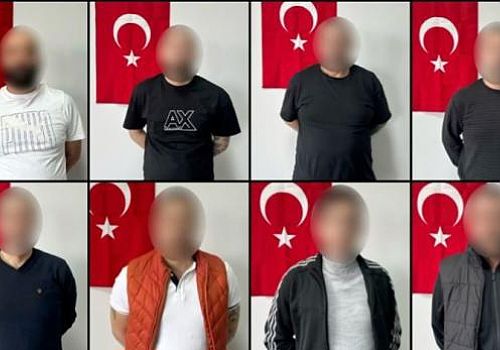 Kırmızı bültenle aranan 8 şüpheli Gürcistan'dan getirildi