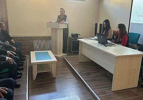 Kırsal Kalkınma  Şube Müdürlüğü Ardahan da çiftçilere hibe programı eğitimi verdi 