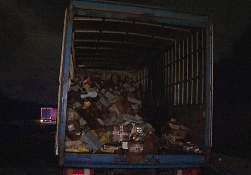 Kuzey Marmara Otoyolu'nda kamyon yangını