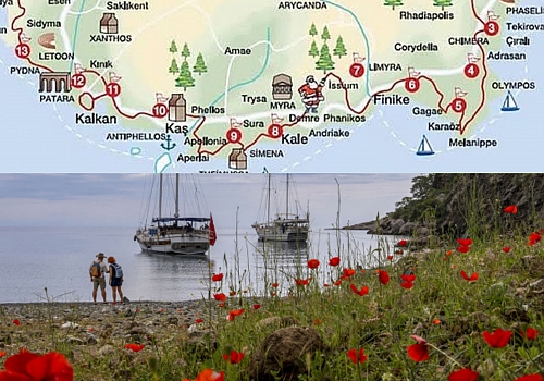 Likya Yolu, Time Out’un listesinde dünyanın en güzel yürüyüş rotası seçildi