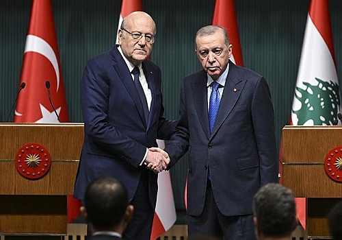 Lübnan Başbakanı Türkiye'de! Erdoğan: Suriye'nin istikrarı bölgenin istikrarı demektir