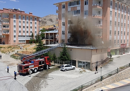 Malatya'da evde çıkan yangın hasara neden oldu