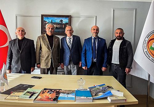 MHP Ardahan İl Başkanı Mert’ten Posof Derneği’ne Ziyaret
