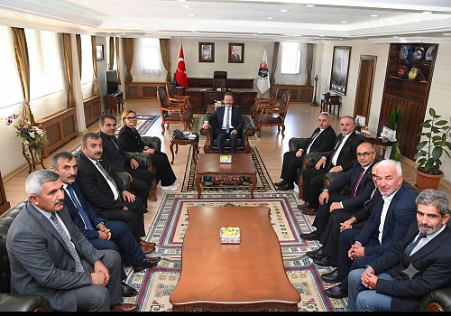 MHP Ardahan İl Başkanlığından Vali Yamlı’ya Hayırlı Olsun Ziyareti