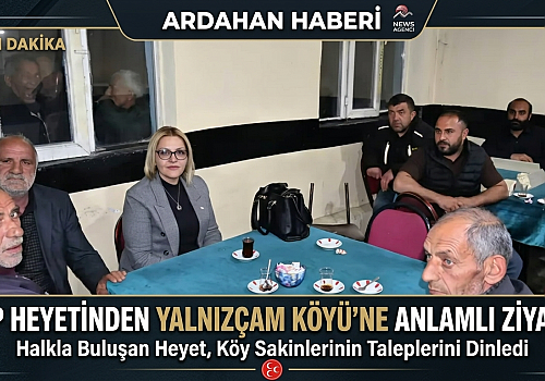 MHP Heyetinden Yalnızçam Köyü'ne Anlamlı Ziyaret: 