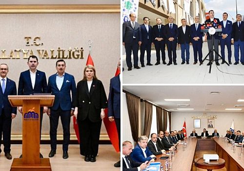 Milletvekili Kaan Koç, Bakan Kurum ile Malatya’daki Toplu Konut Açılışı Programlarına Katıldı