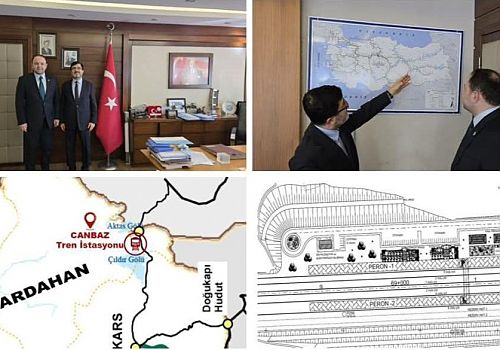 Milletvekili Kaan Koç Çıldır Gölü İskelesi proje  başladı O tren Ardahan’a gelecek, Son durak Canbaz olacak