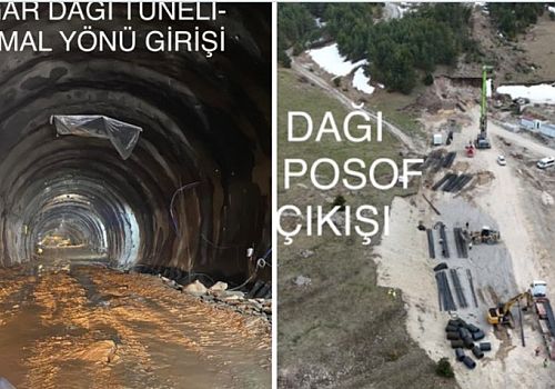 Milletvekili Kaan Koç, Ilgar Dağı Tüneli'nde yürütülen çalışmalarda önemli bir aşamaya gelindiğini açıkladı