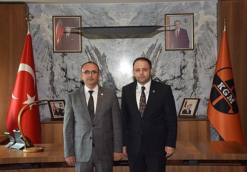 Milletvekili Kaan Koç, Karayolları Genel Müdürü Ahmet Gülşen’i ziyaret etti 