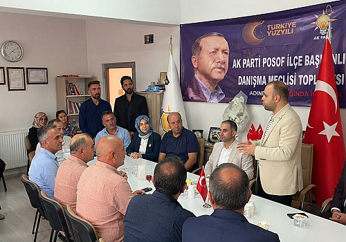 Milletvekili Kaan Koç Posof'ta Esnaf ve Vatandaşlarla Buluştu
