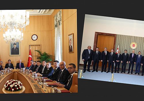 Milletvekili Kaan Koç TBMM Başkanı Numan Kurtulmuş’un başkanlığında gerçekleşen önemli bir diplomatik görüşmeye katıldı