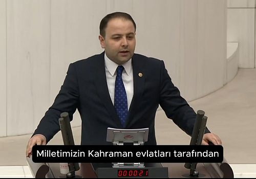 Milletvekili Kaan Koç TBMM kürsüsünde Ardahan’ın tarihi önemine, milli mücadeledeki rolüne ve kentteki yatırımlara dikkat çekti