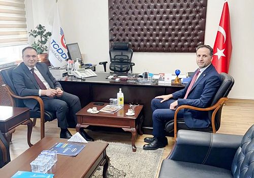 Milletvekili Özgür Erdem İncesu, TCDD Genel Müdür Yardımcısı Doç. Dr. Fikret Şinasi Kazancıoğlu ile  bir araya geldi