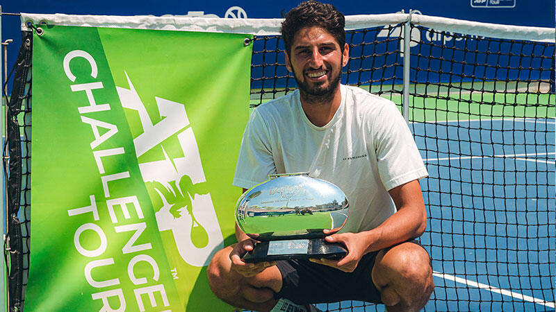 Milli tenisçi Altuğ Çelikbilek üst üste ikinci kez Portekiz'de şampiyon