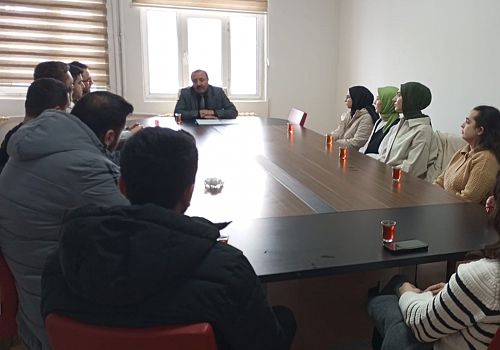 Milliwğitim Müdürü Çıldır’a yeni atanan öğretmenlerle biraraya geldi