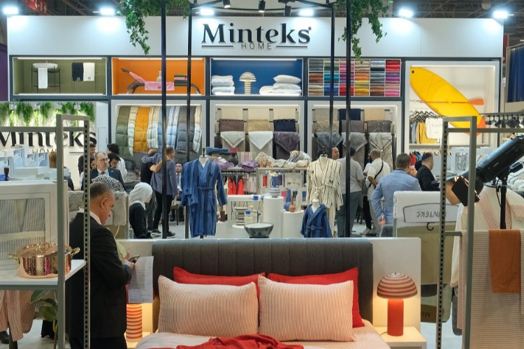 Minteks, Hometex'te yenilik ve şıklığı buluşturdu