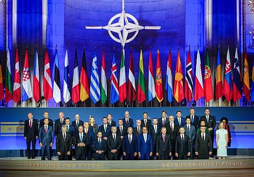 NATO Zirvesi, ittifakın 75. yıl dönümü kutlamasıyla başladı