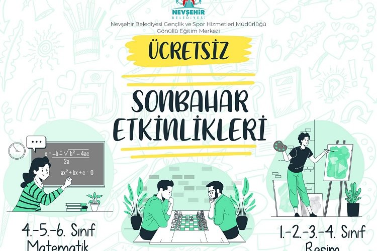Nevşehir'de Gönüllü Eğitim Merkezleri kapılarını açıyor