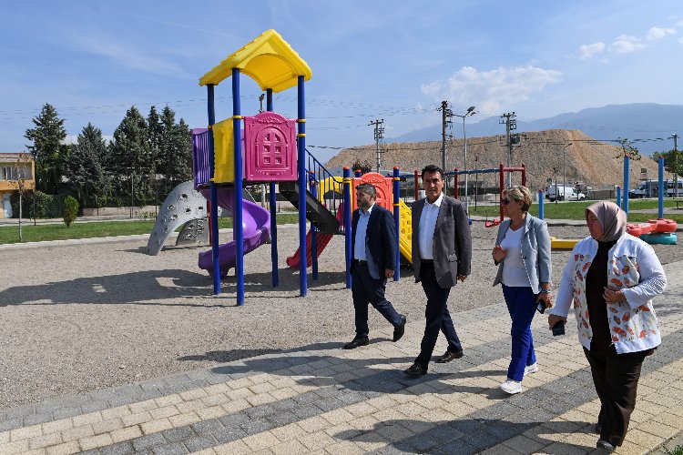 Osmangazi’de parklar yenileniyor