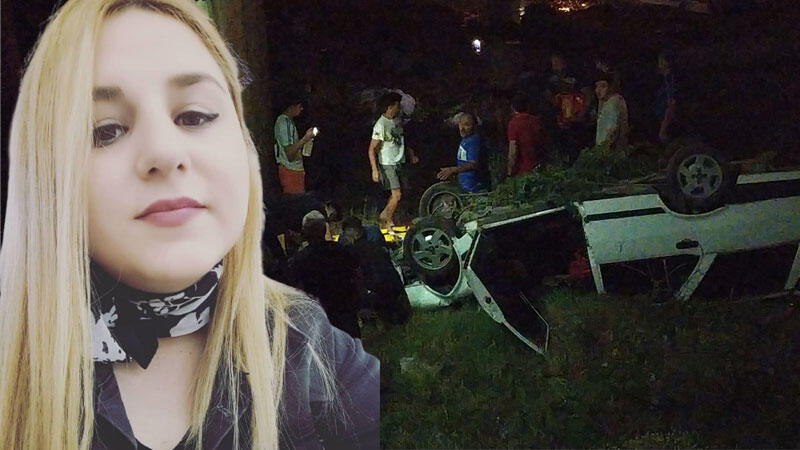 Otomobil dereye uçtu, Cansu hayatını kaybetti