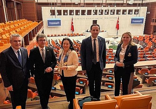 Özgür Erdem İncesu, Avrupa Parlamentosu Milletvekilleriyle yapılan toplantıya katıldı.