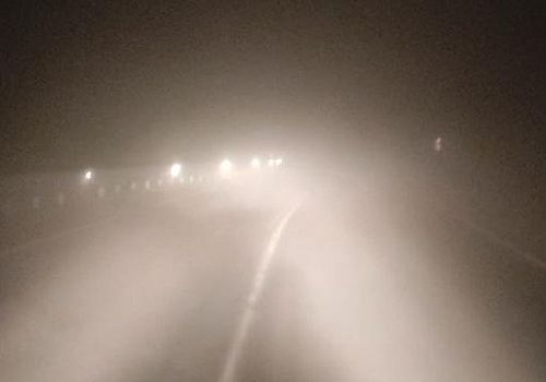 Posof kara yolunda yoğun sis: 5 metreye düştü
