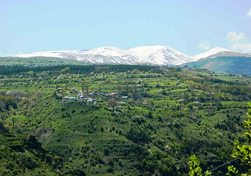 Posof ta bu günlerde baharın getirdiği manzaralar adeta büyülüyor