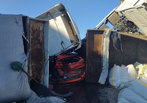 Posof’ta buzlanma kazası: 1 yaralı