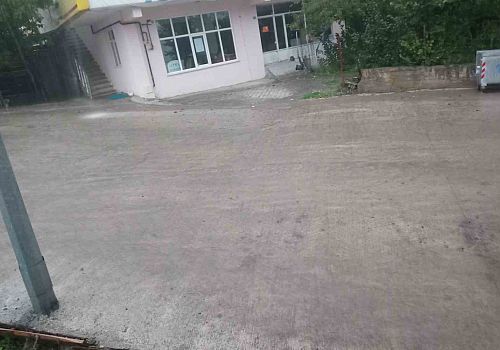 Posof ta etkili olan sağanak yağış sele neden oldu