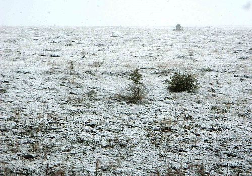 Posof’ta Eylülde Kış Başladı: Dağlar Beyaza Büründü