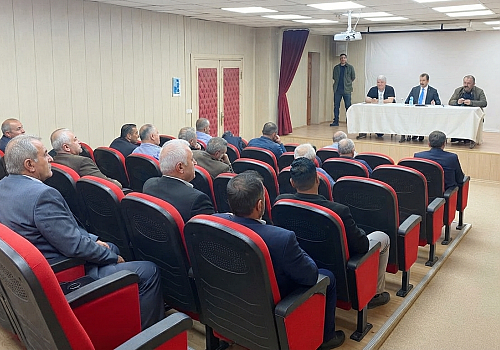 Posof'ta Muhtarlar Toplantısı: Köylerin Sorunları Masaya Yatırıldı