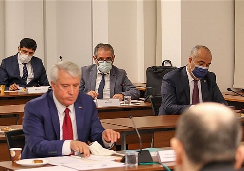 Rektör Biber 'YÖK Anadolu Projesi' kapsamında gerçekleştirilen toplantıya katıldı