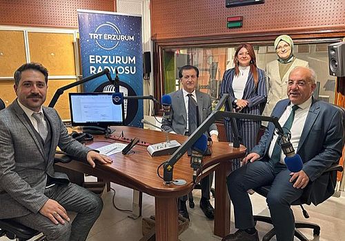 Rektör Emiroğlu TRT Erzurum Radyosu’nda Ardahan Üniversitesi’nin Vizyonunu Anlattı