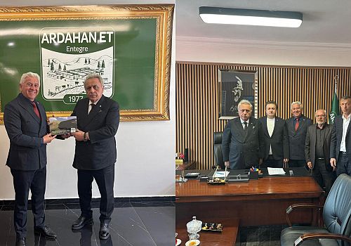 Saffet Kaya’dan Bölge Ekonomisinin Can Damarı AR-ET’ye Anlamlı Ziyaret