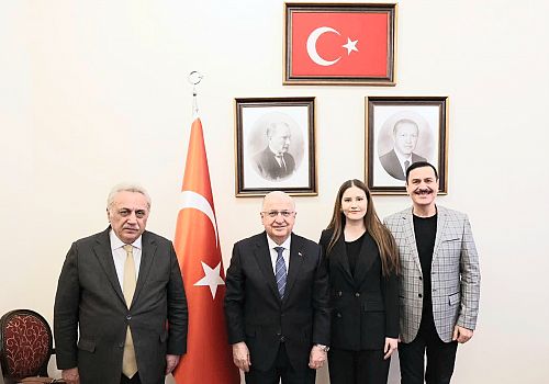 Saffet Kaya’dan Milli Savunma Bakanı Yaşar Güler’e Ziyaret