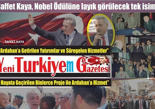 Saffet Kaya: Nobel Ödülüne Layık Görülecek Tek İsim