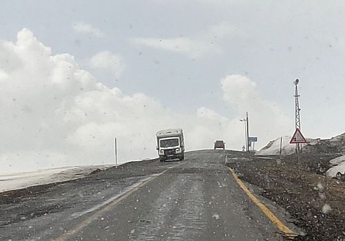 Sahara’da Bahar Karı: Ulaşım Durma Noktasına Geldi