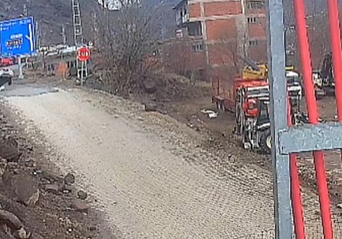 Şavşat’ta feci kaza: Takla atan araç kamerada