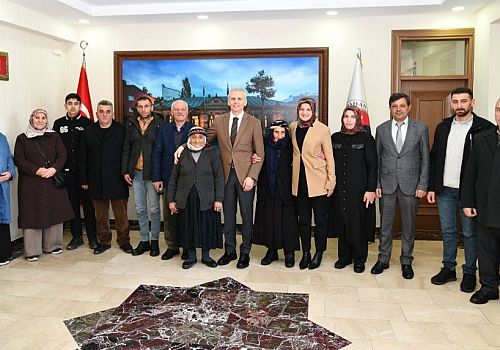 Şehit Aileleri ve Gazi Yakınlarından Vali Çiçekli’ye Ziyaret